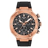 Thumbnail Image 0 of Tissot T-Race Men's Rose Gold-Tone & Black Rubber Strap Watch