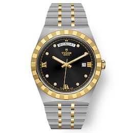 Tudor Royal 41 Men's Diamond 18ct Gold & Steel Watch