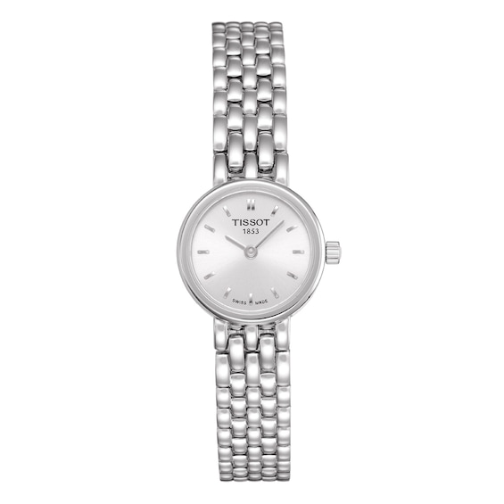 Women's Tissot Lovely Silver Dial Stainless Steel Bracelet Watch