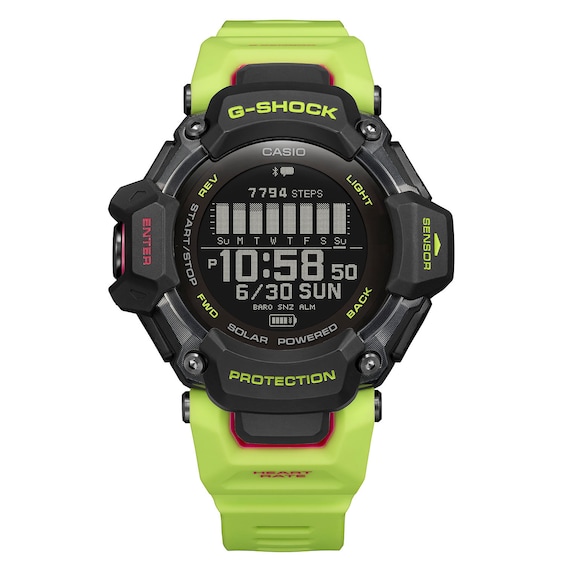 G-Shock GBD-H2000-1AER Men’s Yellow Resin Strap Watch