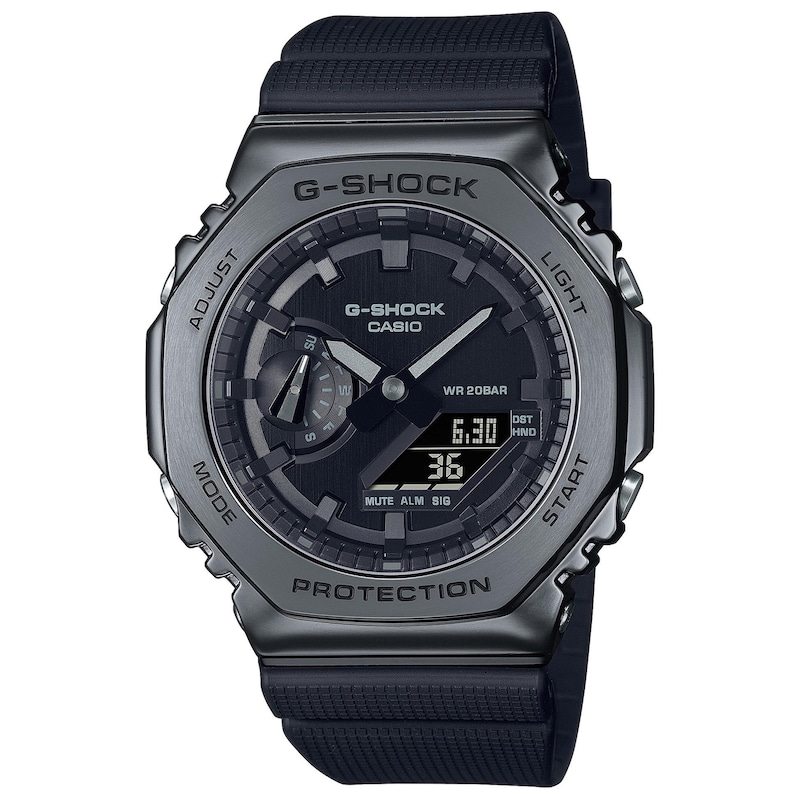 G-Shock GM-2100BB-1AER Men's Black Metal & Resin Bracelet Watch