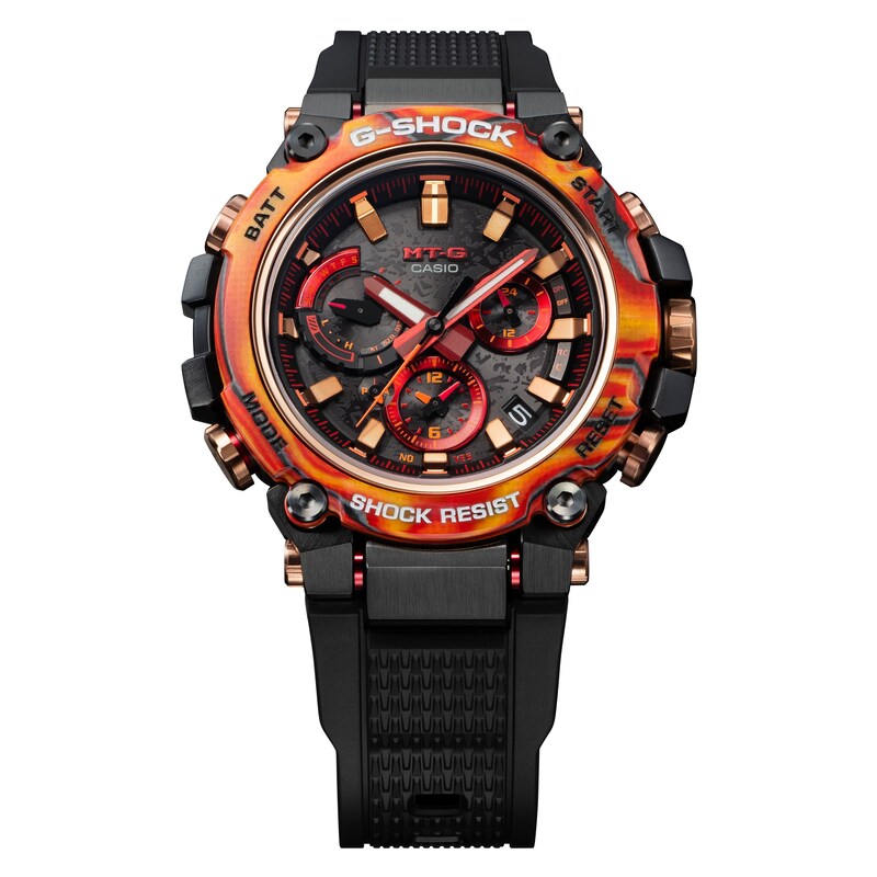 G-Shock MTG-B3000FR-1AER MTG Men's 40th Anniversary Flare Red Series Watch