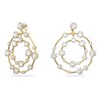 Thumbnail Image 1 of Swarovski Constella Gold-Tone Crystal Bow Clip Earrings