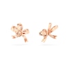 Thumbnail Image 3 of Swarovski Volta Rose Gold-Tone Crystal Bow Clip Earrings