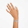 Thumbnail Image 5 of Swarovski Volta Rhodium Plated Crystal Bow Bangle