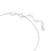 Thumbnail Image 2 of Swarovski Volta Rhodium Plated Pear Crystal Bow Bracelet