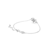 Thumbnail Image 3 of Swarovski Volta Rhodium Plated Pear Crystal Bow Bracelet