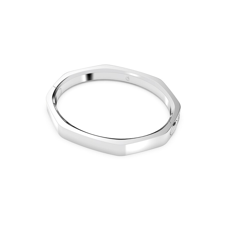 Swarovski Dextera Rhodium Plated Crystal Octagonal Bracelet