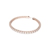 Thumbnail Image 1 of Swarovski Matrix Rose Gold Plated 7 Inch Crystal Tennis Bracelet