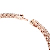 Thumbnail Image 2 of Swarovski Matrix Rose Gold Plated 7 Inch Crystal Tennis Bracelet