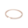 Thumbnail Image 3 of Swarovski Matrix Rose Gold Plated 7 Inch Crystal Tennis Bracelet