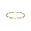 Thumbnail Image 0 of Swarovski Matrix Gold Plated Crystal Tennis Bracelet
