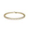Thumbnail Image 0 of Swarovski Matrix Gold Plated Crystal Tennis Bracelet