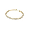 Thumbnail Image 1 of Swarovski Matrix Gold Plated Crystal Tennis Bracelet