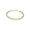 Thumbnail Image 1 of Swarovski Matrix Gold Plated Crystal Tennis Bracelet