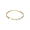 Thumbnail Image 3 of Swarovski Matrix Gold Plated Crystal Tennis Bracelet