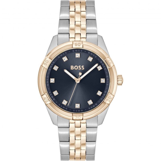 BOSS Rhea Ladies’ Two Tone Stainless Steel Bracelet Watch