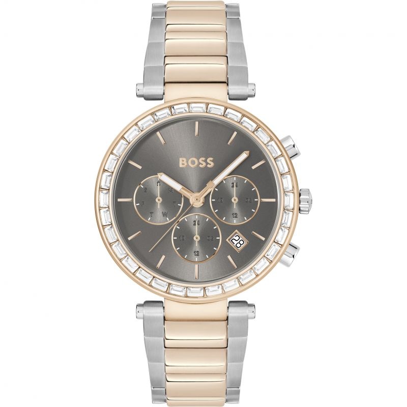 Main Image 1 of BOSS Andra Ladies' Two Tone Stainless Steel Bracelet Watch