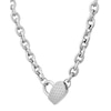 Thumbnail Image 1 of BOSS Dinya Stainless Steel Heart Padlock Necklace