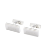Thumbnail Image 1 of BOSS B-Iconic Men's Rectangular Logo Engraved Cufflinks