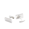 Thumbnail Image 1 of BOSS B-Iconic Men's Rectangular Logo Engraved Cufflinks