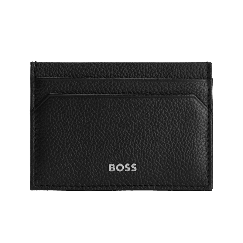 Main Image 1 of BOSS Men's Iconic Black Card Holder
