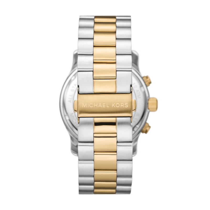 Michael Kors Runway Men's Two-Tone Bracelet Watch