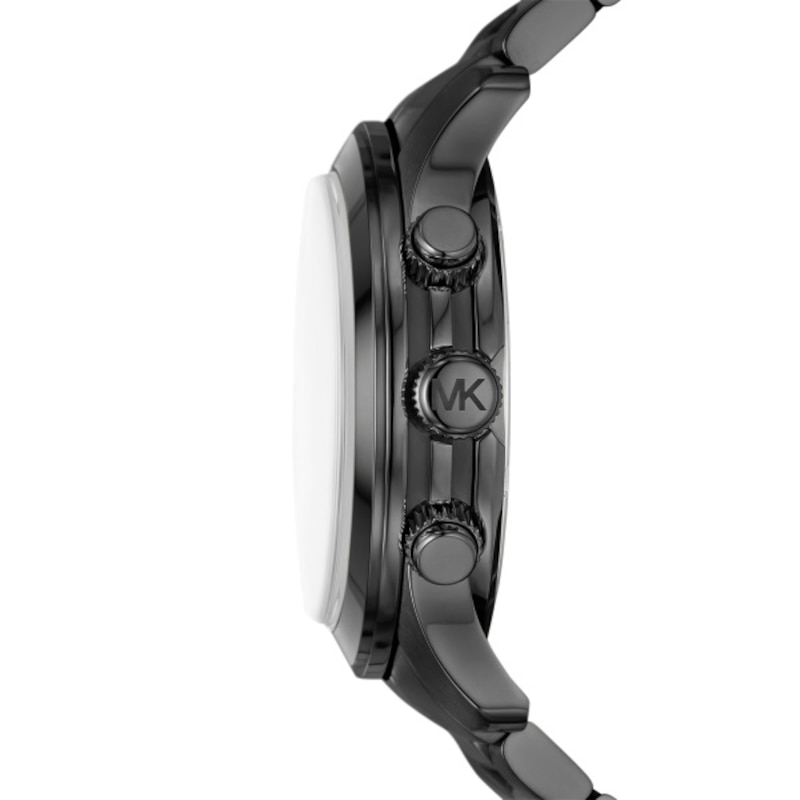 Michael Kors Runway Men's Black IP Bracelet Watch