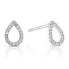 Thumbnail Image 0 of 9ct White Gold 0.07ct Total Diamond Pear Stud Earrings