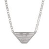 Thumbnail Image 1 of Emporio Armani Men's Stainless Steel EA Logo Necklace