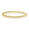 Thumbnail Image 0 of 9ct Yellow Gold Twist Bangle