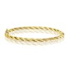 Thumbnail Image 0 of 9ct Yellow Gold Twist Bangle