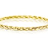 Thumbnail Image 1 of 9ct Yellow Gold Twist Bangle