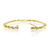 Thumbnail Image 2 of 9ct Yellow Gold Twist Bangle