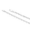 Thumbnail Image 2 of Men's Sterling Silver Flat Edge Cable Chain Necklace