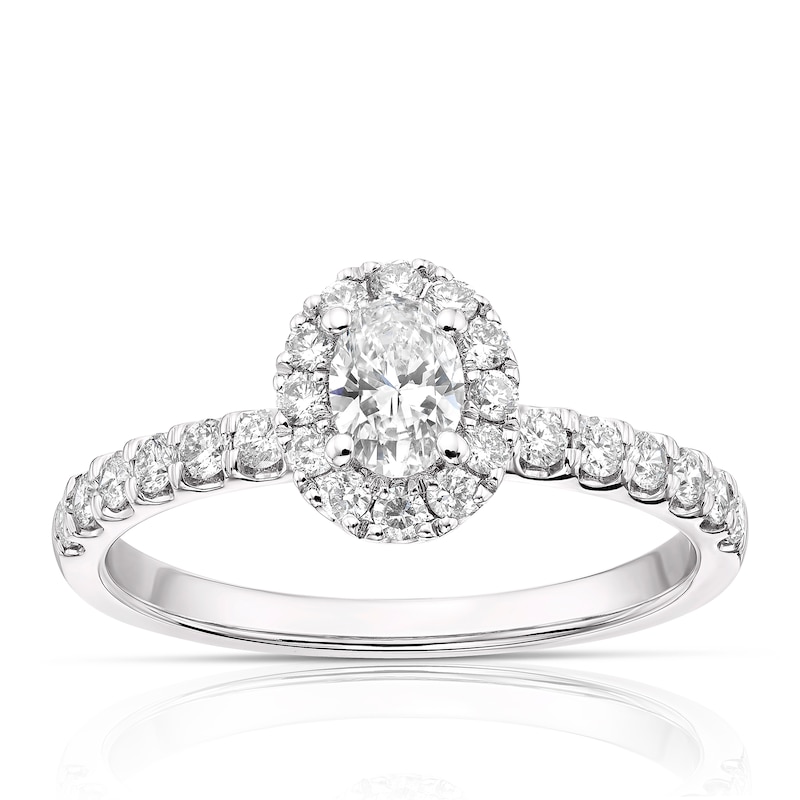 White Gold Engagement Rings at Ernest Jones