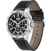 Thumbnail Image 2 of BOSS Troper Men's Black Leather Strap Watch