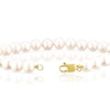 Thumbnail Image 2 of 9ct Yellow Gold 7 Inch Pearl Strand Bracelet