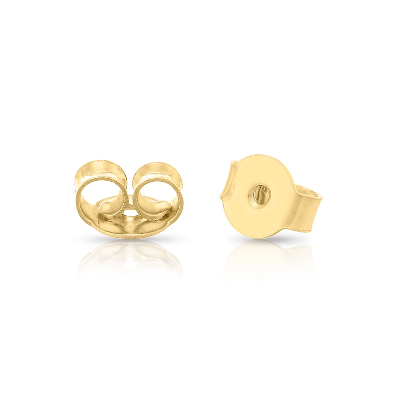 9ct Gold Cultured Freshwater Pearl & Diamond Square Earrings | Ernest Jones