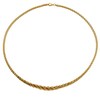 Thumbnail Image 0 of 9ct Yellow Gold 17.75 Inch Graduated Spiga Chain