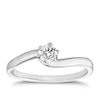 Thumbnail Image 1 of 9ct White Gold 0.25ct Diamond Solitaire