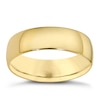 Thumbnail Image 0 of 18ct Yellow Gold 6mm Extra Heavyweight Court Ring