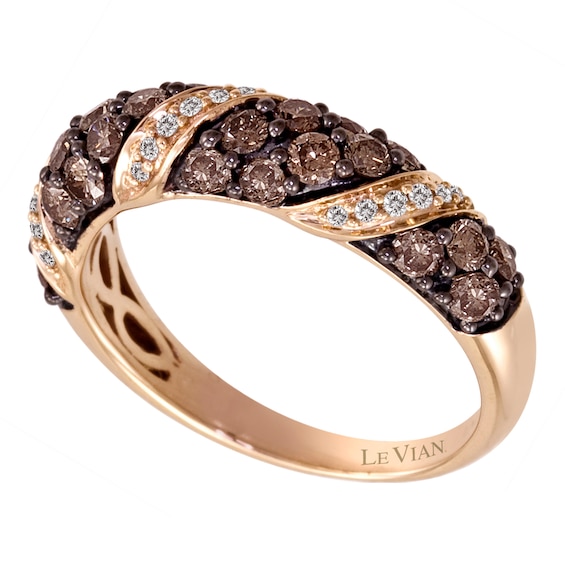 Le Vian 14ct Rose Gold 1.11ct Diamond Ring
