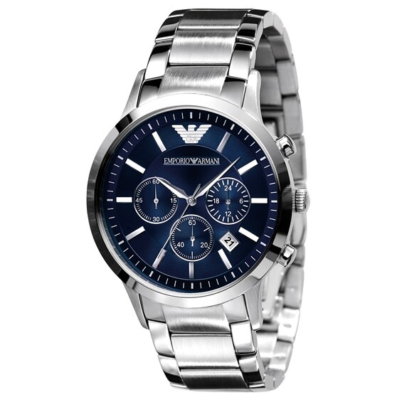 Men's Emporio Armani Stainless Steel Bracelet Watch