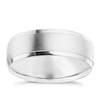 Thumbnail Image 0 of Palladium 950 7mm Matt & Polished Ring