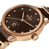 Thumbnail Image 1 of Rado Centrix Ladies' Brown & Rose Gold-Tone Bracelet Watch