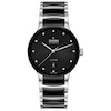Thumbnail Image 1 of Rado Centrix Diamond Stainless Steel & Ceramic Watch