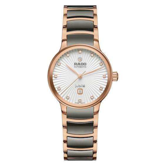 Rado Centrix Ladies’ Brown Ceramic & Steel Bracelet Watch