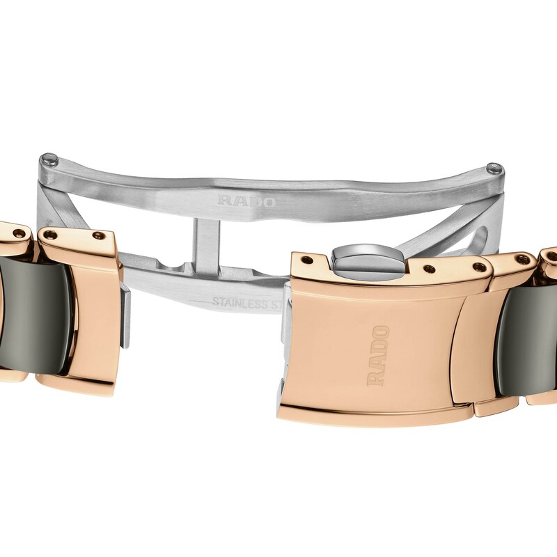 Rado Centrix Ladies' Brown Ceramic & Steel Bracelet Watch