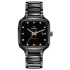 Thumbnail Image 0 of Rado True Square Automatic Diamond Black Ceramic Watch